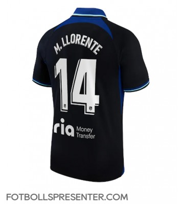 Atletico Madrid Marcos Llorente #14 Borta Matchtröja 2022-23 Kortärmad